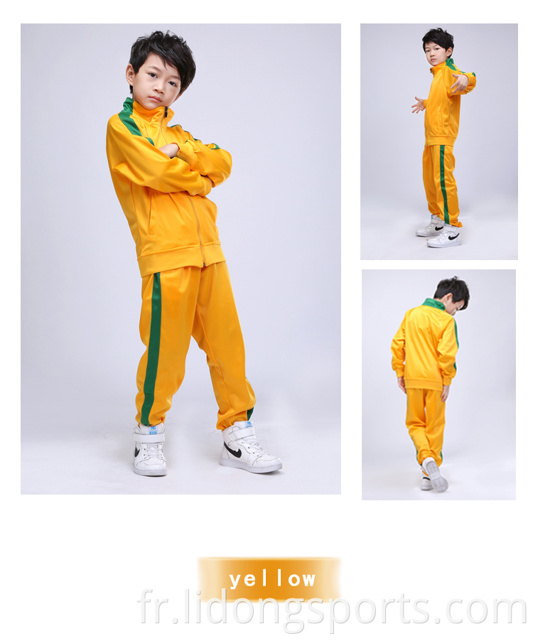 Réglez l'automne New Children's Clothing's Boy's Boy Casual Sports Costume de loisirs